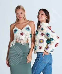 Yarnart Jeans 90 Kırmızı 12 yarnart jeans yazlik bluz modelleri