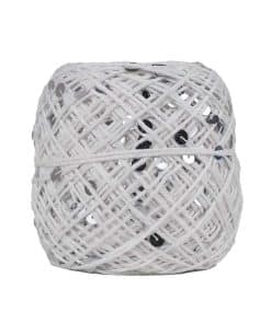 Ritzz İri Pullu İp - Beyaz Gümüş Pul