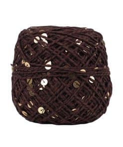 Ritzz İri Pullu İp - Kahverengi Gold Pul