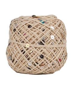 Ritzz İri Pullu İp - Krem Karışık Renk Pul