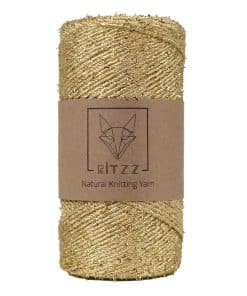 Konfeti Simli Polyester Makrome ip Gold