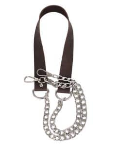 Premium Kalite Zincirli Çanta Sapı Deri Gümüş 20 MM 7 Premium Kalite Zincirli Çanta Sapı Deri Gümüş 20 MM - Görsel 3