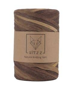 Ebruli Soft Rafya İp Ritzz R018 Kahve Degrade (150G)