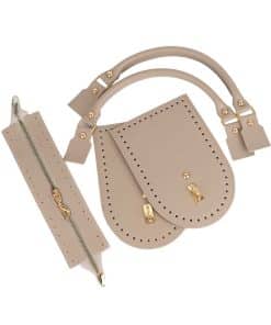 Prada Saplı Yan Körüklü Suni Deri Çanta Seti