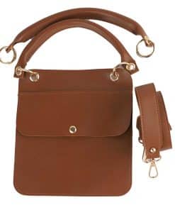 Alternative view of Borulu Saplı Cepli Çanta Kapağı Seti