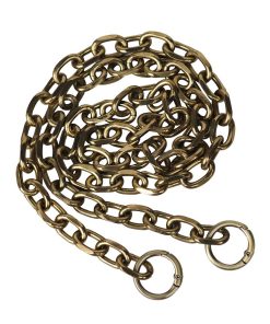 canta zinciri 3 5 halkali aluminyum gold gumus buyuk ters antik