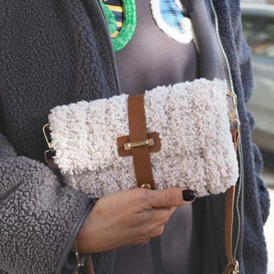 ritzz anakuzusu ile kanvas canta modeli