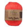 fibra natura raffia chunky 114 28 portakal rengi kalin rafya ip