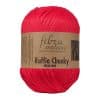 fibra natura raffia chunky 114 32 kirmizi renk kalin rafya ip
