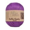 fibra natura raffia chunky 114 34 pastel mor renk kagit rafya ip