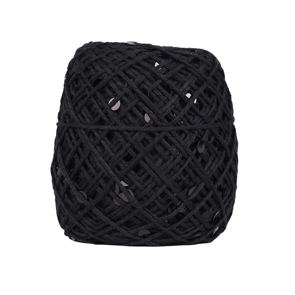 Ritzz İri Pullu İp - Siyah Siyah Pul 3 Ritzz İri Pullu İp - Siyah Siyah Pul