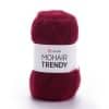 yarnart mohair trendy 109 bordo