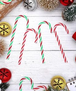 Baston Şeker Süs 12CM (4 Adet)