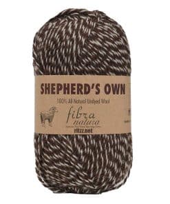 Fibra Natura Shepherd's Own 40010 Koyu Kahve Ekru