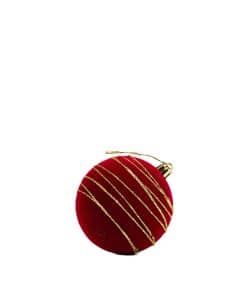 kadife yilbasi topu altin simli cam agac susu 8cm yilbasi susu 4