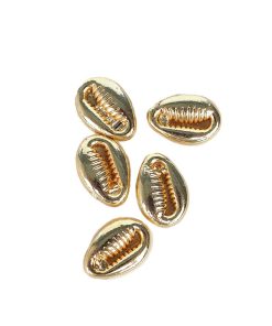 Deniz Kabuğu Figürlü Metal Çanta Aksesuarı (5 Adet)