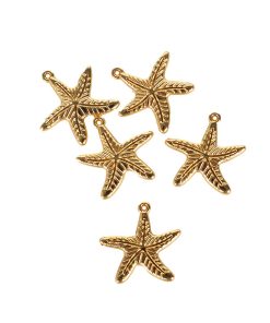 Deniz Yıldızı Figürlü Metal Çanta Aksesuarı (5 Adet)