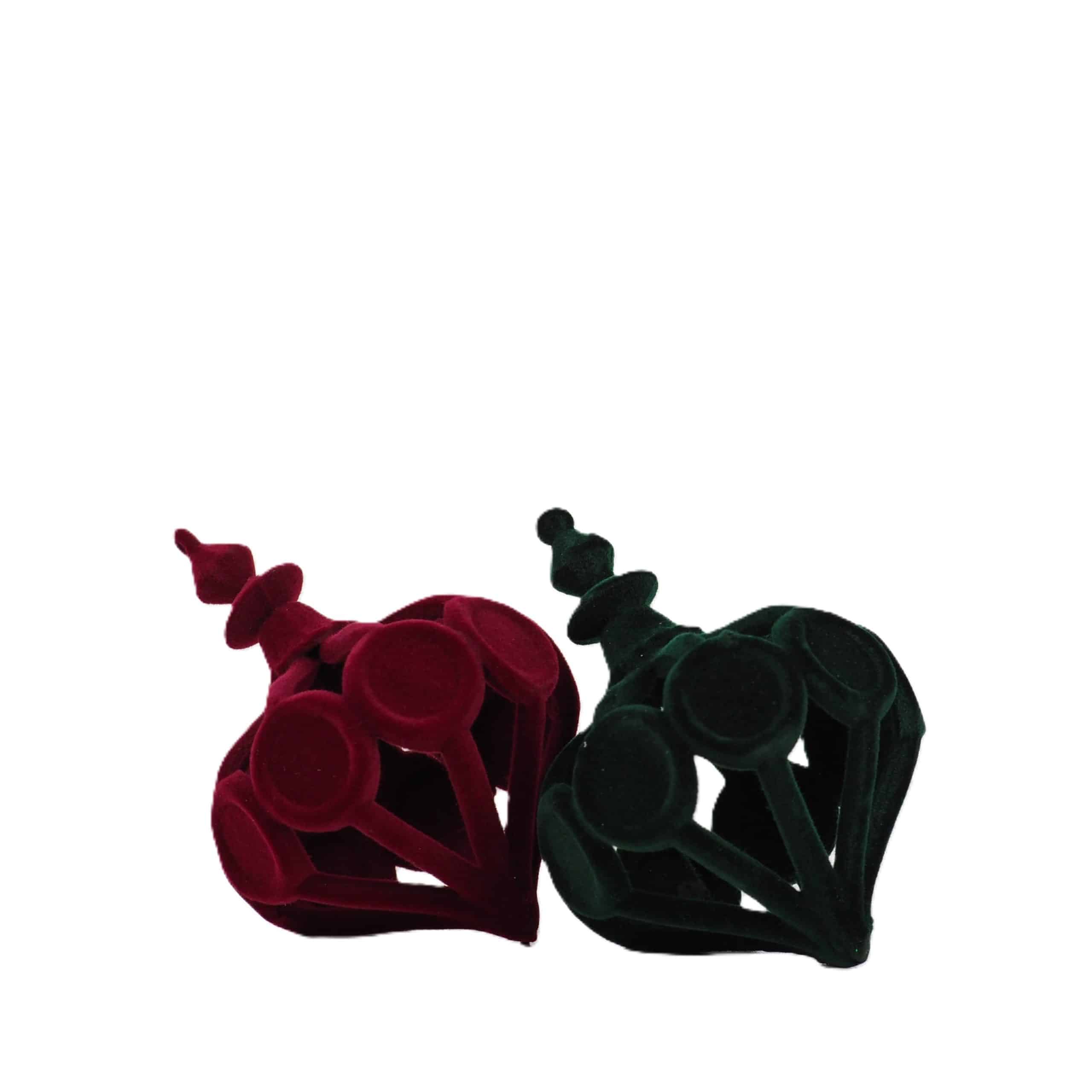 Kadife Damla Form Dekoratif Asılabilir Süs 11 cm 3 Kadife Damla Form Dekoratif Asılabilir Süs 11 cm