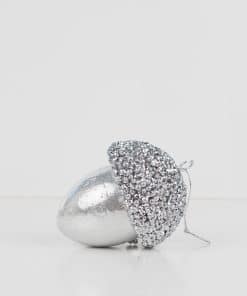 yilbasi agac susu mese palamudu asilabilir 10cm gumus 1