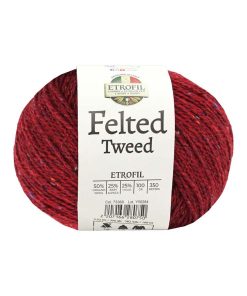 Etrofil Felted Tweed 73368 Nar Kırmızısı
