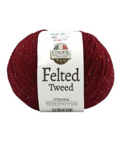 Etrofil Felted Tweed 73384 Kızıl Mercan