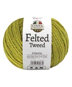Etrofil Felted Tweed 74317 Yeşil Altın