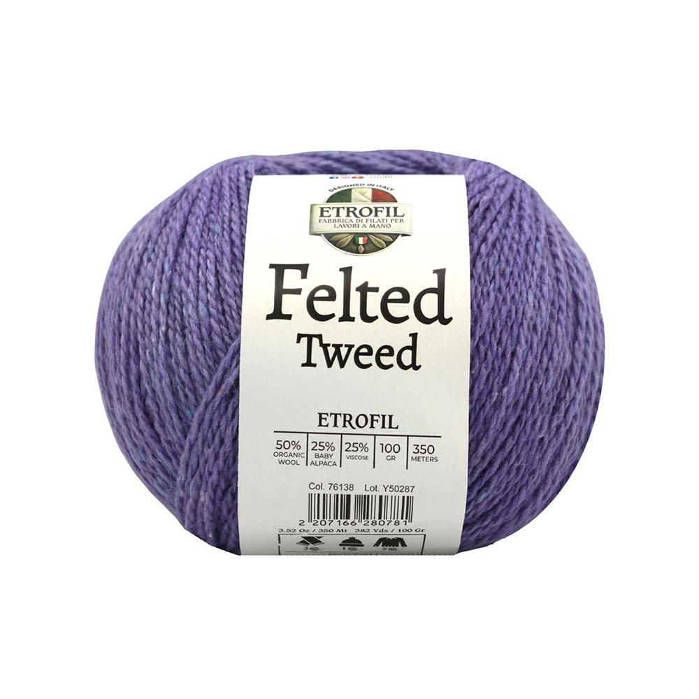 Etrofil Felted Tweed 76138 Lavanta Dumanı 3 Etrofil Felted Tweed 76138 Lavanta Dumanı