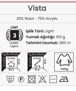 yarnart vista ip ozellikleri