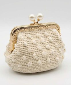 Alternative view of İncili Metal Cüzdan Çanta Bursu 10 CM