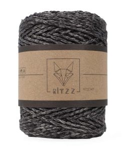 Luvia Polyester Simli Çanta İpi Siyah - Siyah Sim