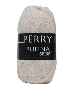 Perry Pufina Shine Simli Ekru - Gold Sim