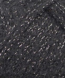 Perry Pufina Shine Simli Füme - Gümüş Sim 11 perry pufina shine simli orgu ipi fume renk gumus sim detay