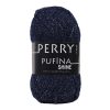 Perry Pufina Shine Simli Lacivert - Gümüş Sim 1 perry pufina shine simli orgu ipi lacivert renk gumus sim