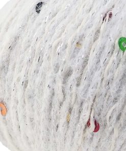 Alternative view of Perry Pufina Stars Beyaz - Renkli Pul