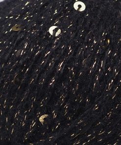 Alternative view of Perry Pufina Stars Siyah - Gold Pul