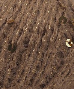 Alternative view of Perry Pufina Stars Açık Kahve - Gold Pul