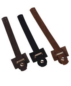 Premium Suni Deri Mıknatıslı Çanta Kapak Köprüsü (Gold)