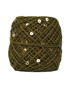 Ritzz İri Pullu İp Yağ Yeşil - Gold Pul