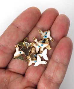 Alternative view of Balık Kuyruğu Figürlü Metal Çanta Aksesuarı (5 Adet)