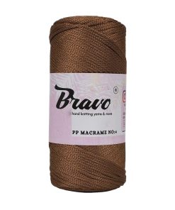 Bravo Boho Polyester Makrome 200 Kahve