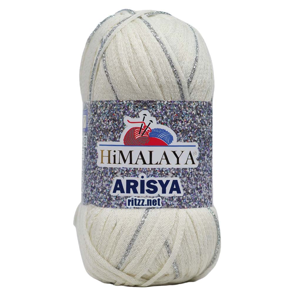 Himalaya Arisya 27-02 Ekru Şerit Simli 3 Himalaya Arisya 27-02 Ekru Şerit Simli