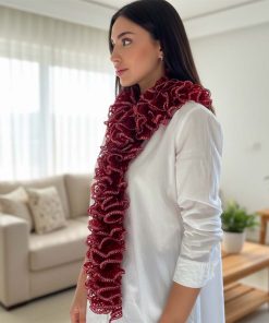 himalaya flamenco 330 03 kirmizi fular