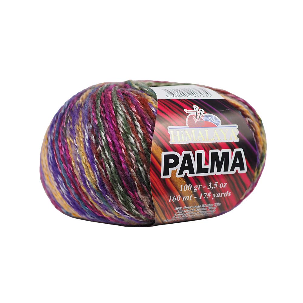 Himalaya Palma 237-03 Fuşya Sarı Yeşil 3 Himalaya Palma 237-03 Fuşya Sarı Yeşil