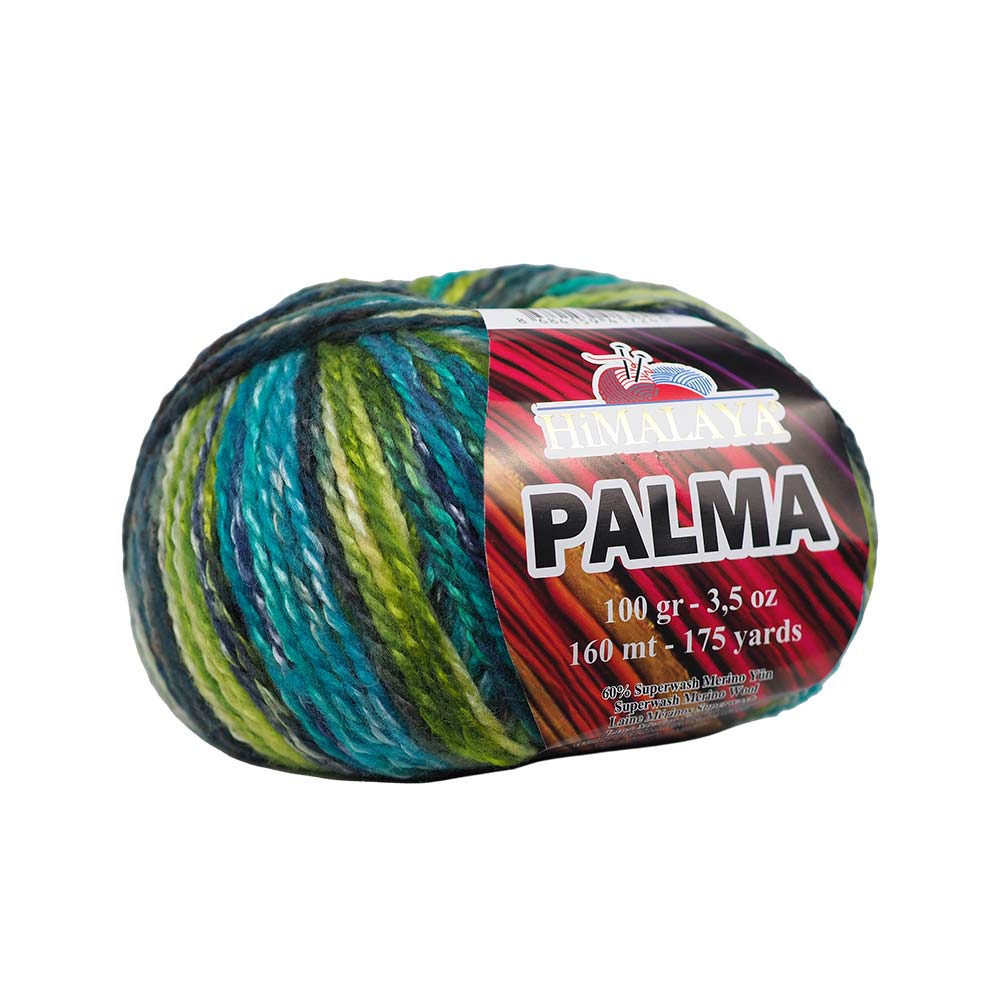 Himalaya Palma 237-04 Turkuaz Mavi Yeşil 3 Himalaya Palma 237-04 Turkuaz Mavi Yeşil