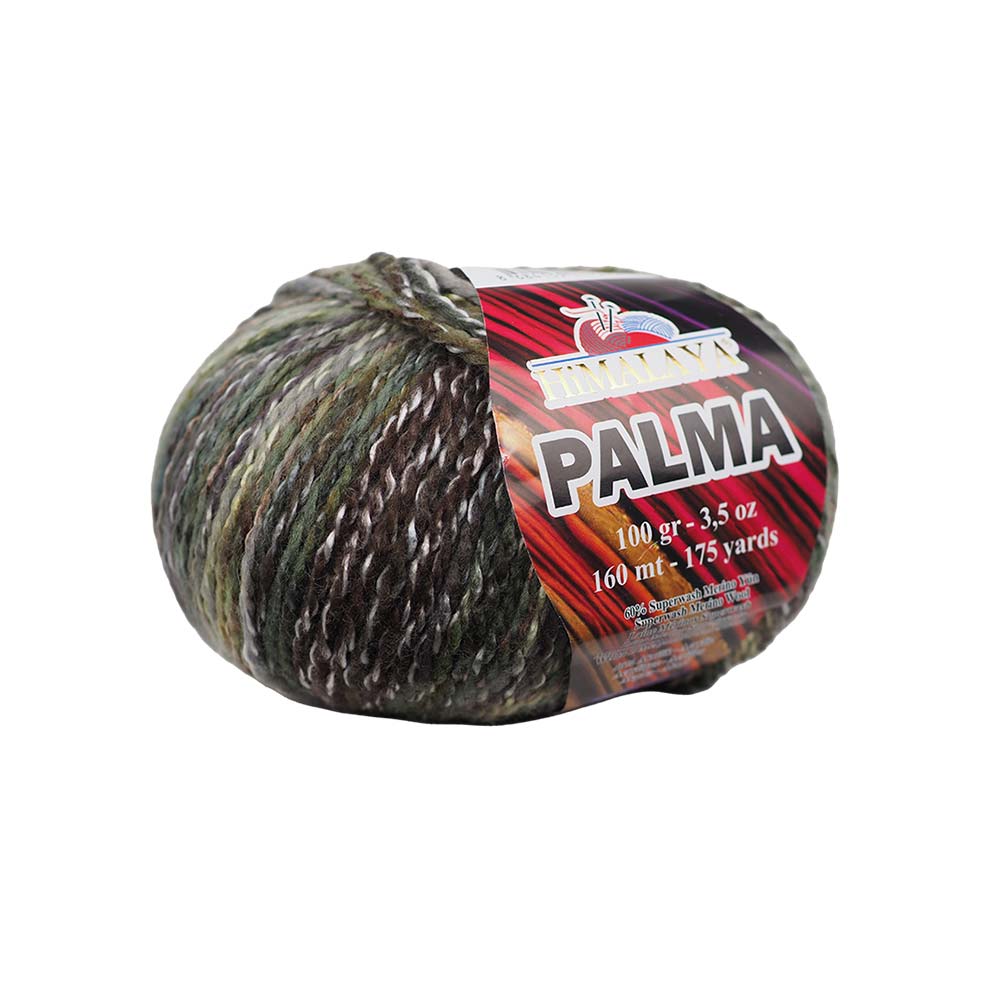 Himalaya Palma 237-07 Haki Kahve Yeşil 3 Himalaya Palma 237-07 Haki Kahve Yeşil