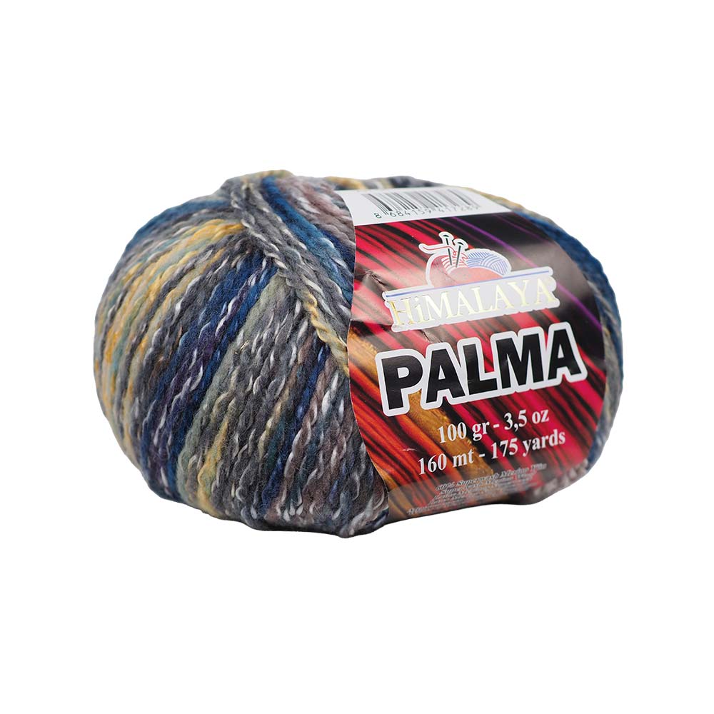 Himalaya Palma 237-08 Sarı Gri Mavi 3 Himalaya Palma 237-08 Sarı Gri Mavi