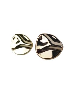 Kabartmalı Model Yassı Düğme Gold KB100