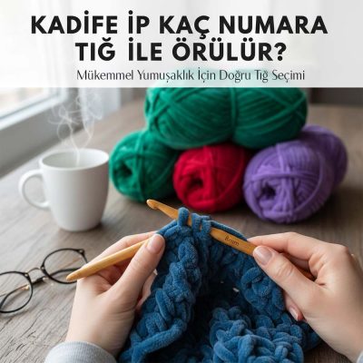 kadife ip kac numara tig ile orulur