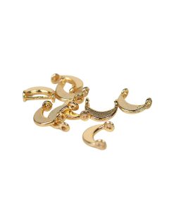 Hilal Figürlü Metal Çanta Aksesuarı (5 Adet)