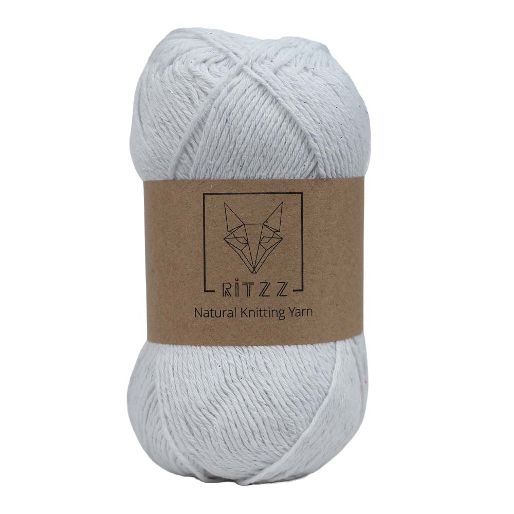 İnce Koton Simli 1,5 MM Beyaz 1002 3 İnce Koton Simli 1,5 MM Beyaz 1002